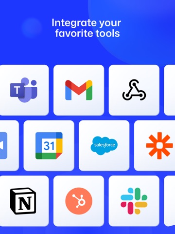 Bluedot AI Note Taker iPad screenshot