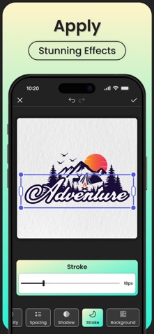 Logo Maker：Logo Design iPhone screenshot