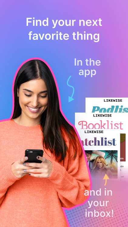 Likewise: Movie, TV, Book Recs screenshot-0