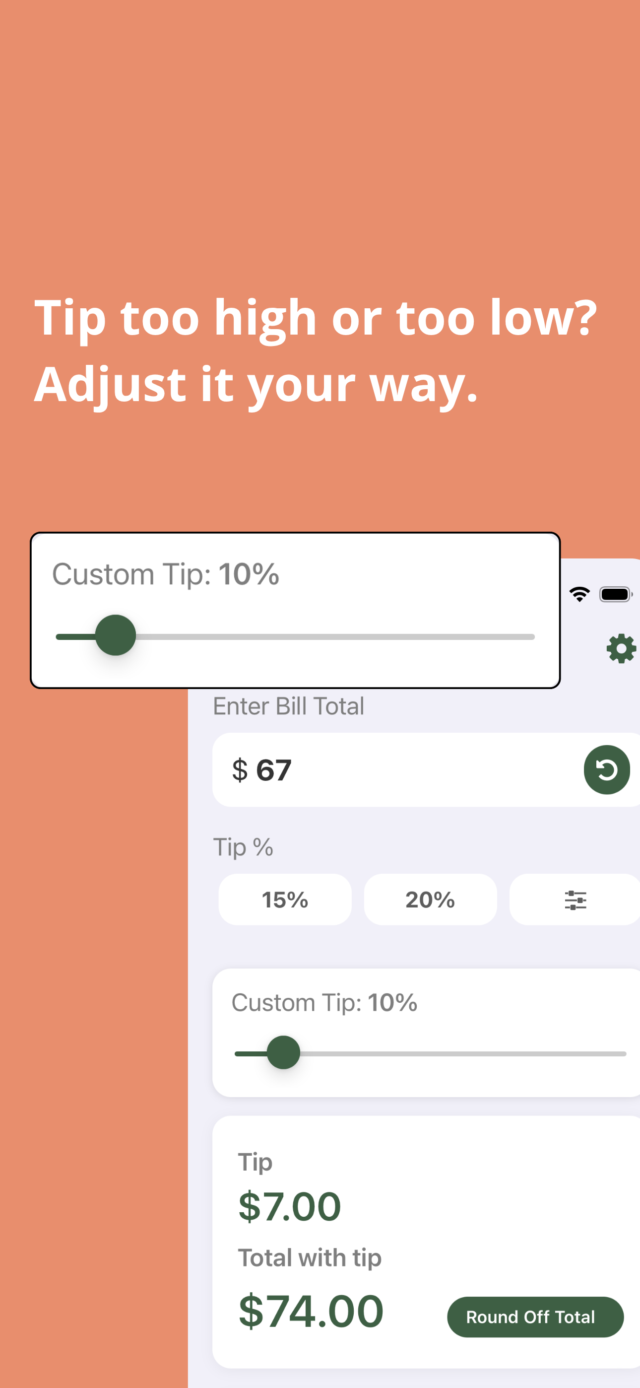 Tip Calculator : Pro screenshot 3