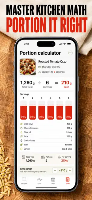 Recipe Scaler & Cookbook screenshot 4