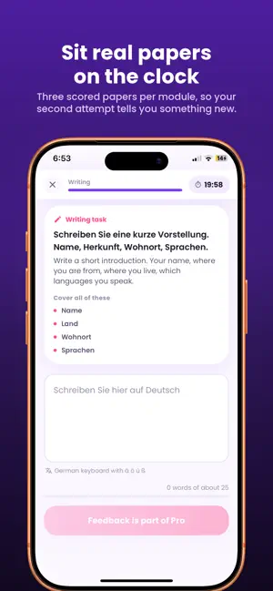 Learn German: A1-C2 Exam Prep screenshot 4