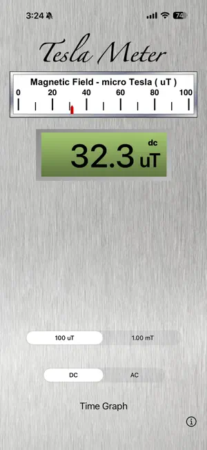 Tesla Field Meter screenshot 1