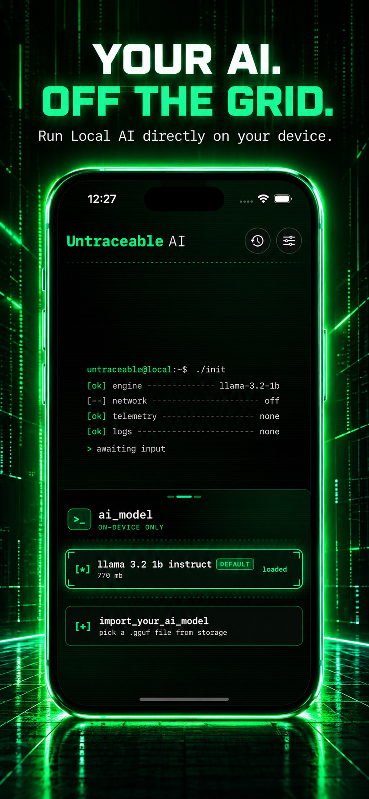 Screenshot 5 of Untraceable AI