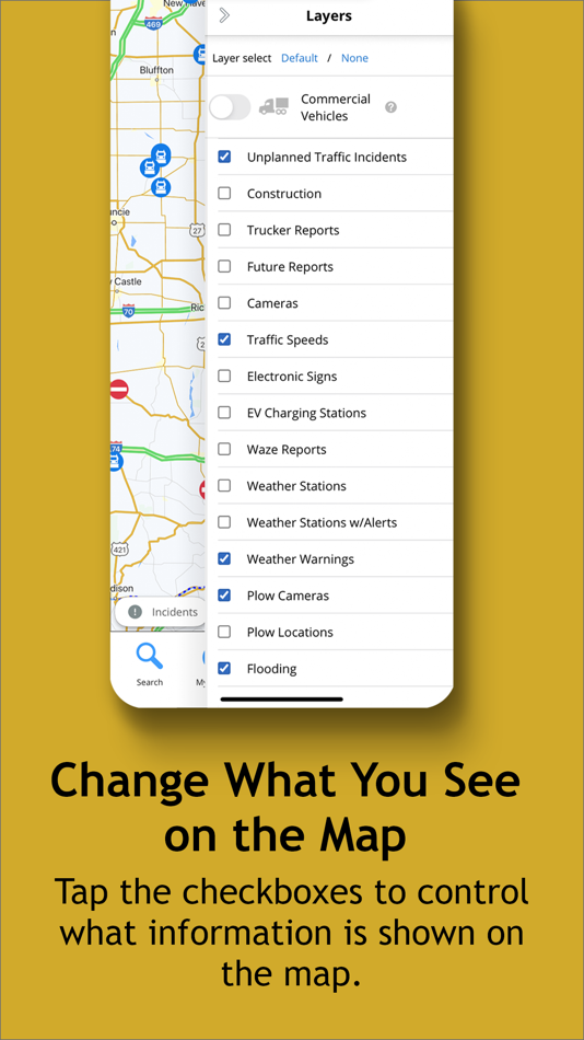 #4. INDOT Trafficwise (iOS) By: Castle Rock Associates, Inc.