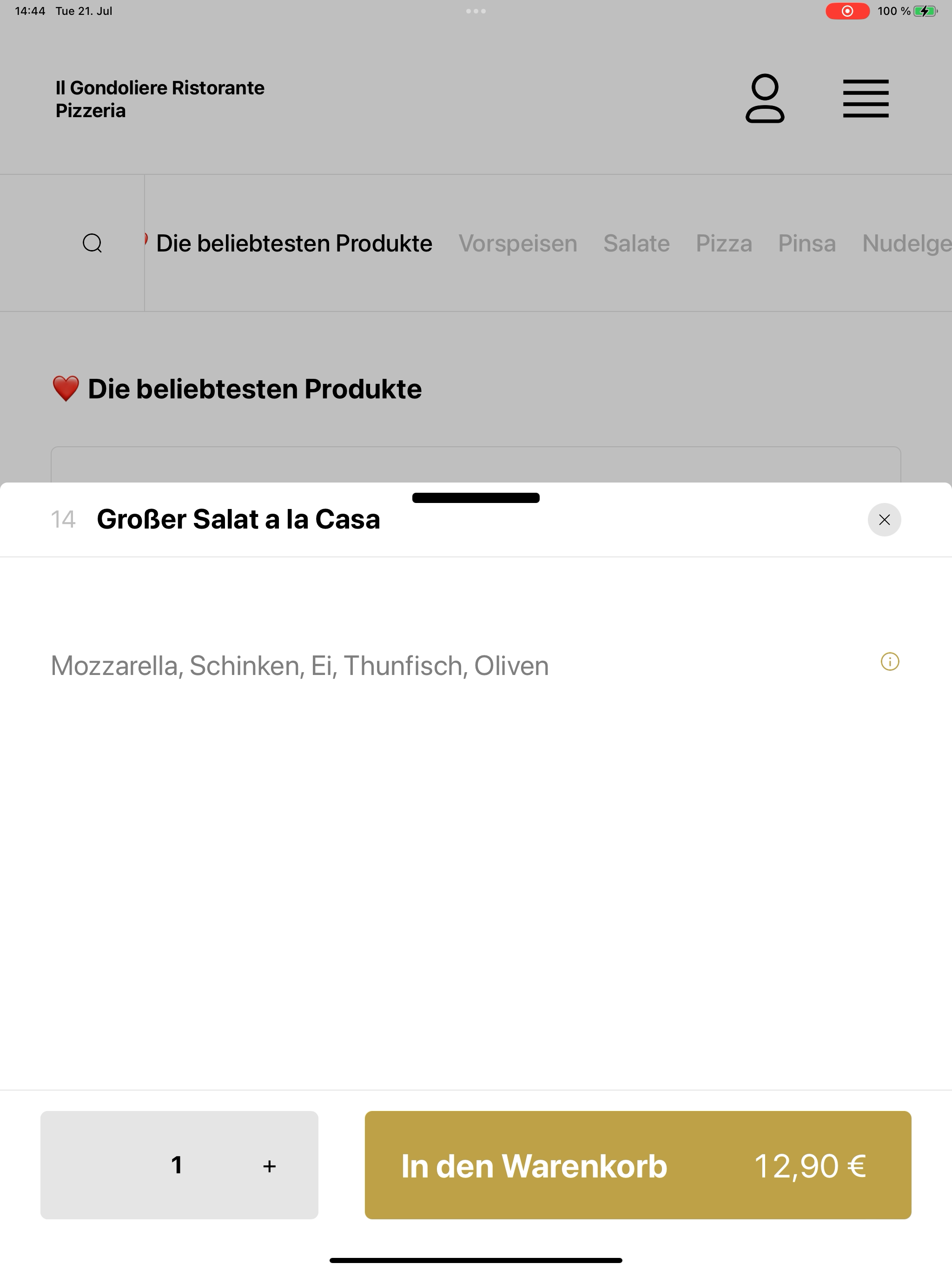 Il Gondoliere Ristorante screenshot 15