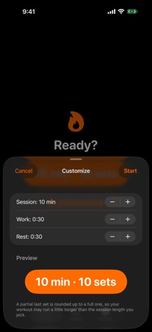 HIIT Workouts Screenshot 5 of 5