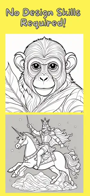 Coloring Book for Amazon KDP screenshot 2