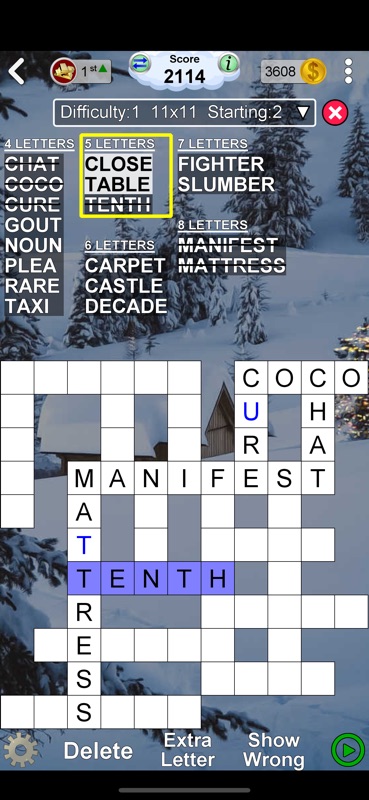 Arrow Crossword & Other Games screenshot 8