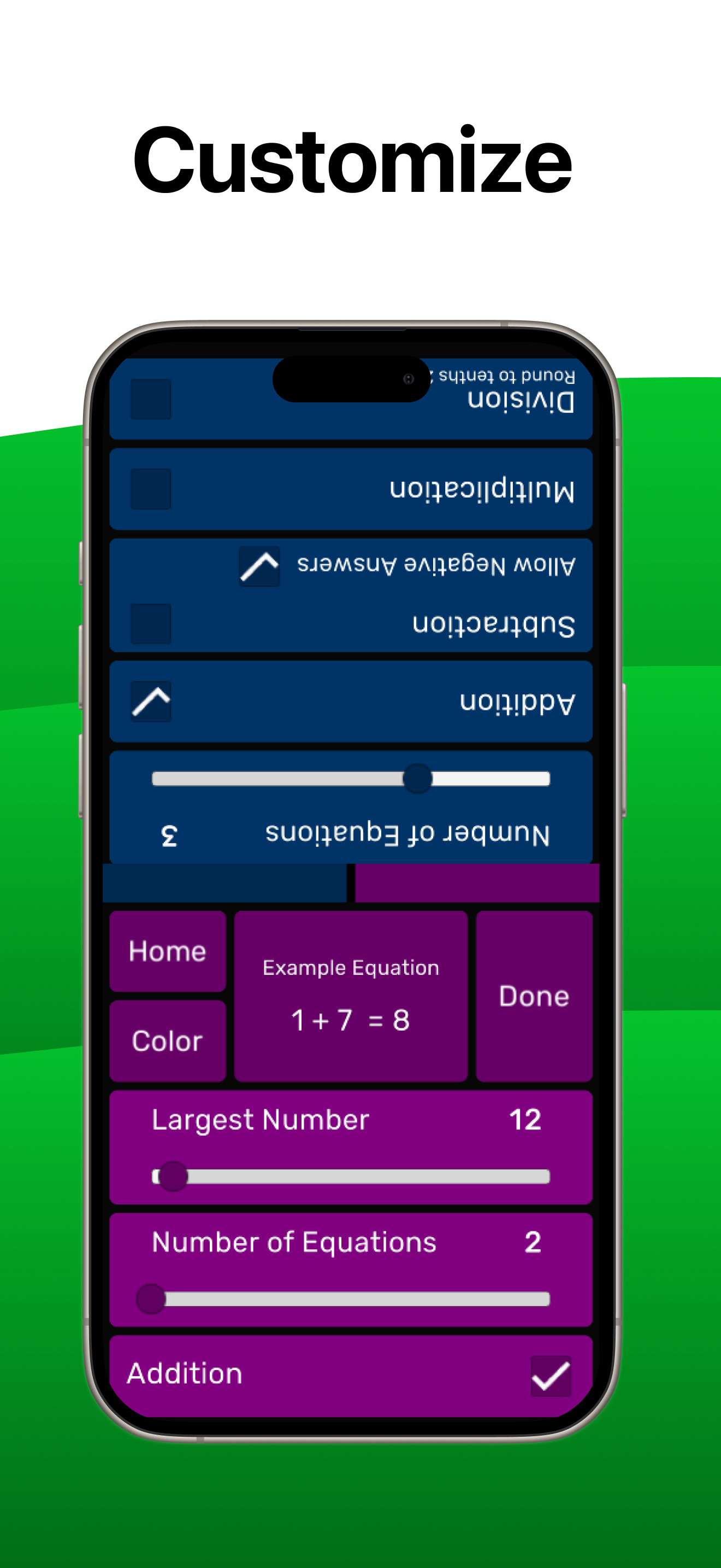 Math Duel: 2 Player Study Quiz screenshot 3