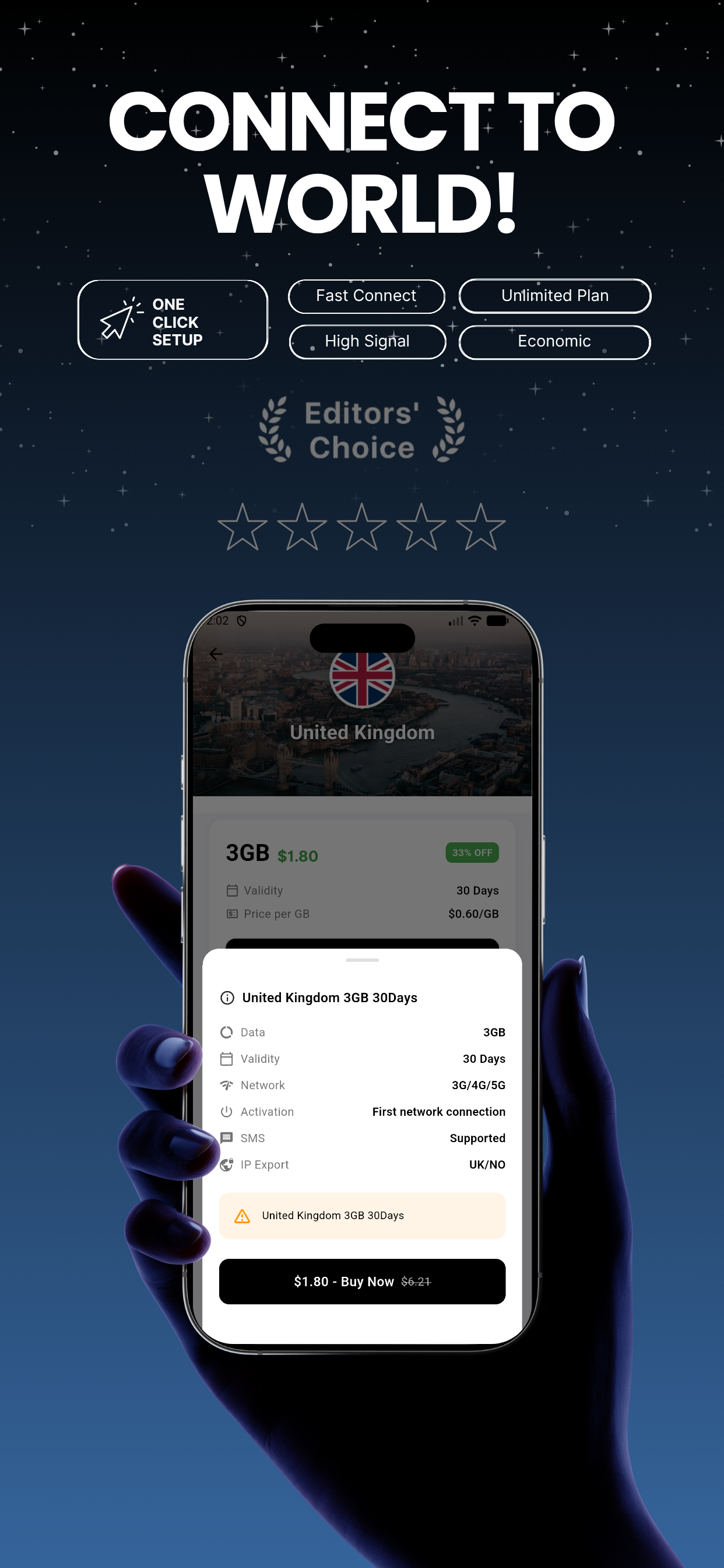 Surfnice - Worldwide with eSIM