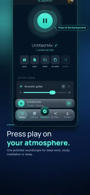 Scapeso|Sound Mixing Platform screenshot 1