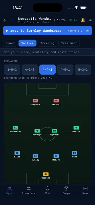 Tactical manager screenshot 4