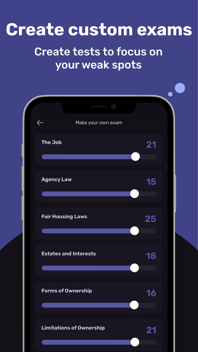 Real Estate Test Prep 2025 Screenshot