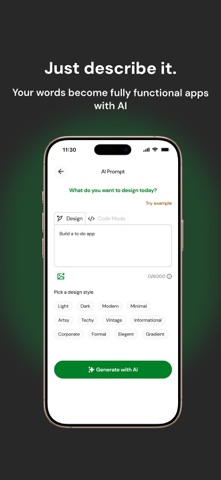 AI App Builder: AppForceStudio Screenshot 4 of 10