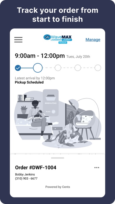 PureSpin Laundry Hialeah Screenshot