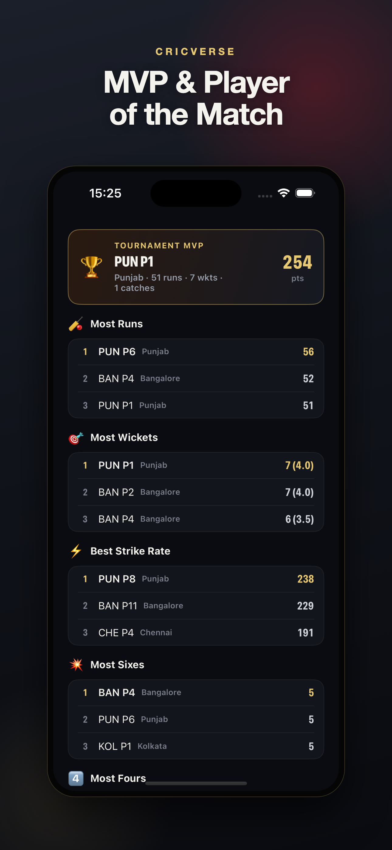 CricVerse: Cricket Scorer screenshot 6