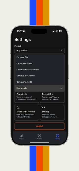 HogLite — PostHog Mobile App Screenshot 5 of 10