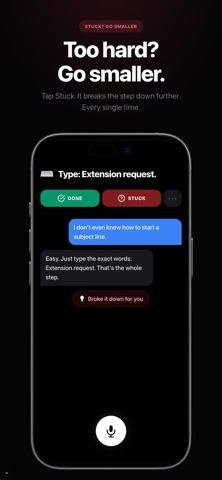 AtomicStep: Get Unstuck iPhone screenshot