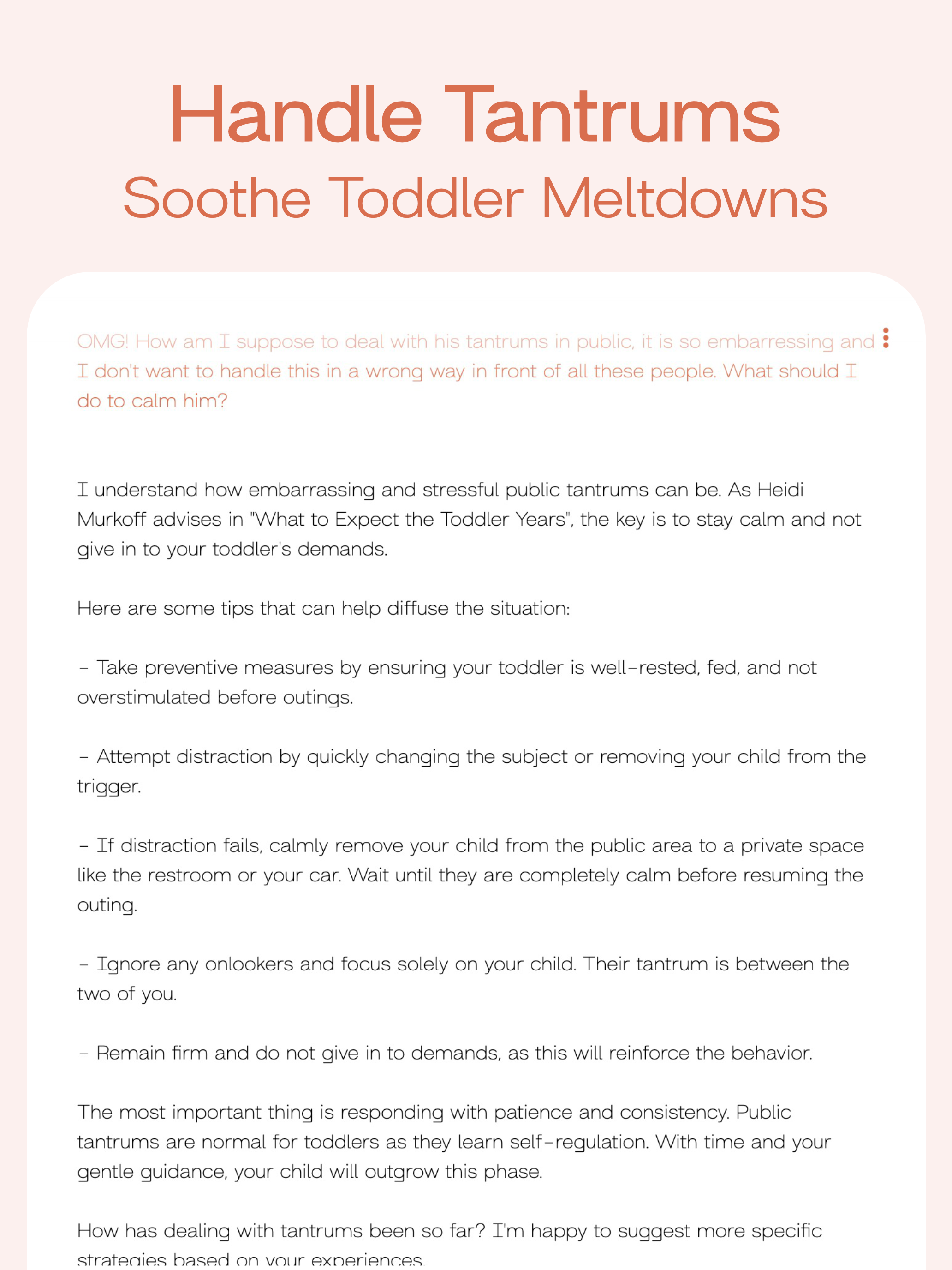 ARIA - Parenting AI Partner screenshot 11