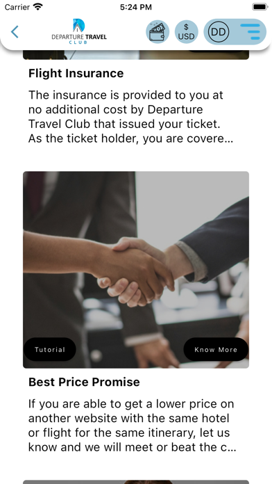 Screenshot #2 pour Departure Travel Club