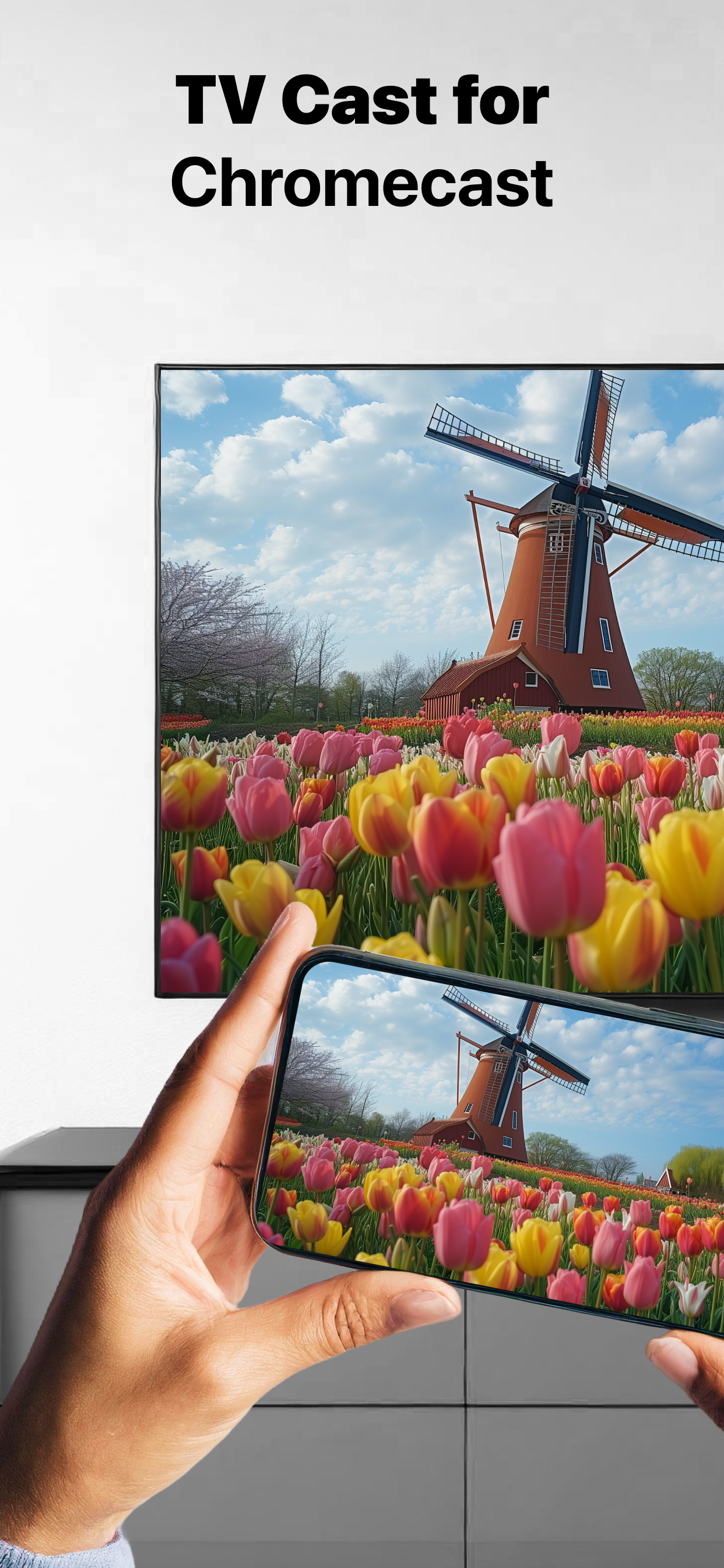 Mirror for Chromecast app