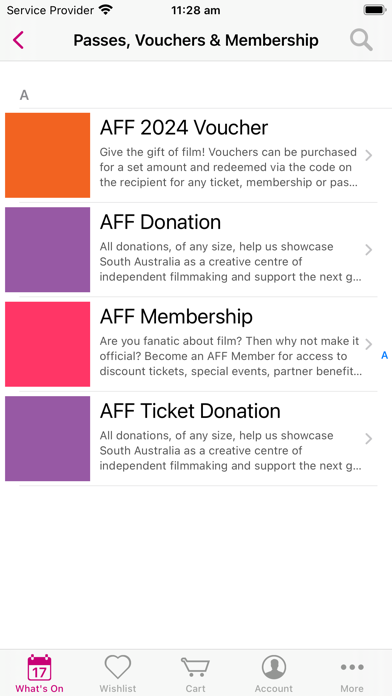 Adelaide Film Festival Screenshot