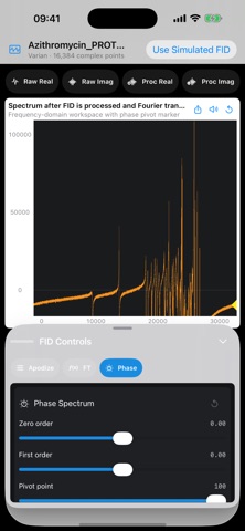 NMR Tutor iPhone screenshot
