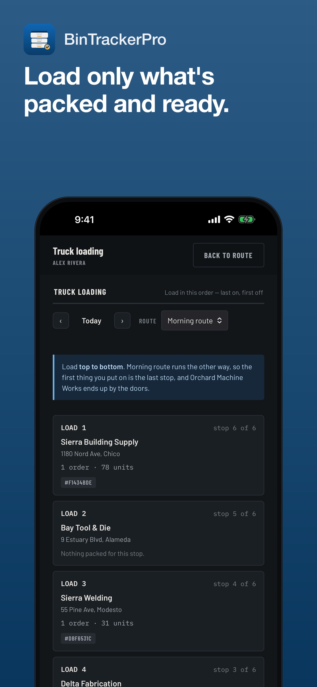 Screenshot 6 of BinTrackerPro: Reps
