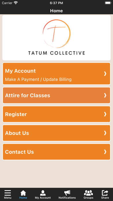 Tatum Collective Screenshot