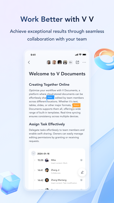 V V AI iPhone screenshot 4 - Business app