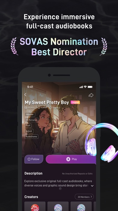 MagicWave: Spicy Audio Stories Screenshot