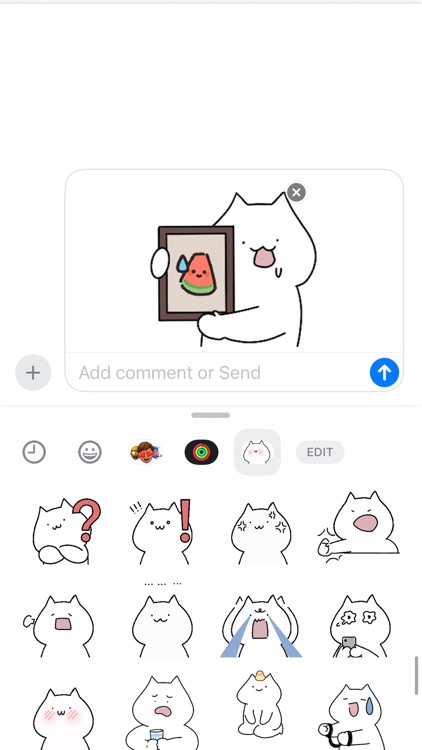 Pop Cat Sticker
