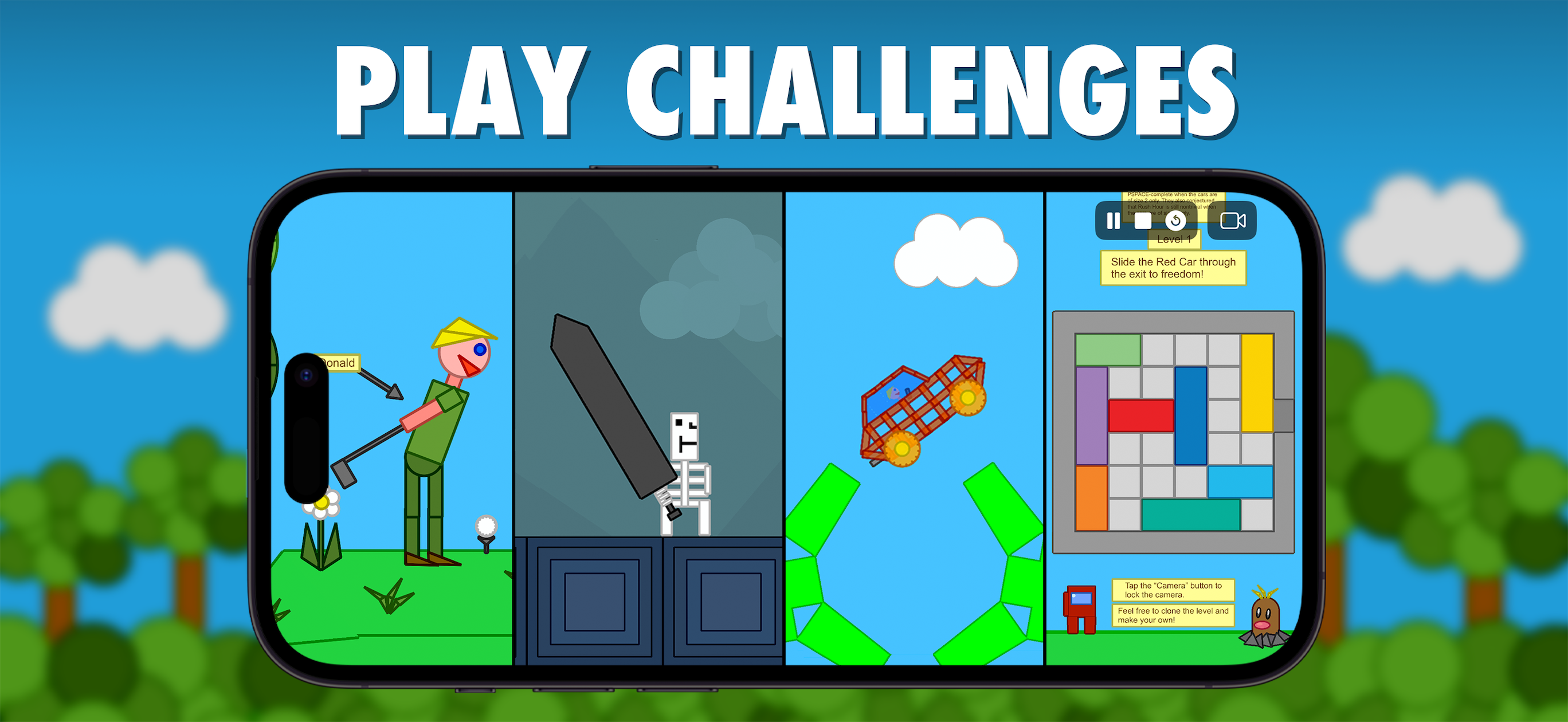 RobotMania + Physics Sandbox