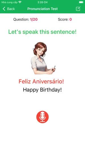 Learn Brazilian Portuguese screenshot 3