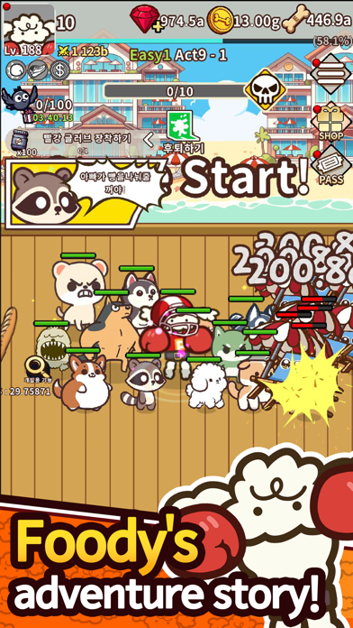 Poodee the boxer : Idle RPG Screenshot