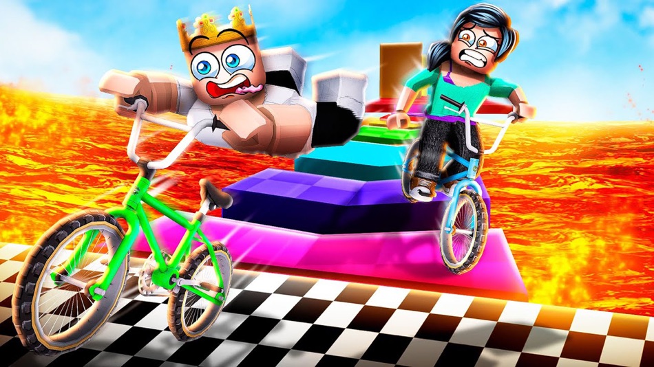 #4. Obby On Bike : Roblox (iOS) De: TECH GURU, LLC