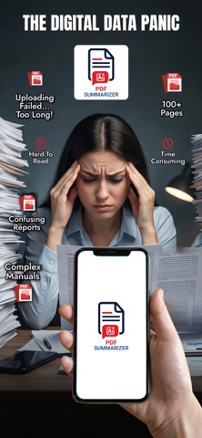 AI PDF Summarizer & Doc Chat iPhone screenshot