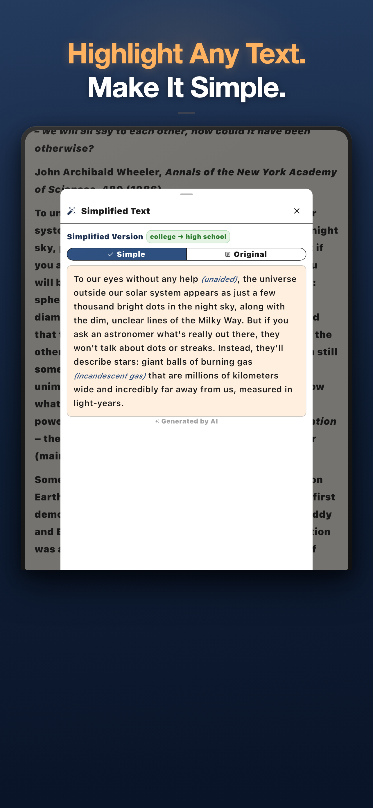 Clarify — AI eBook Reader screenshot 4