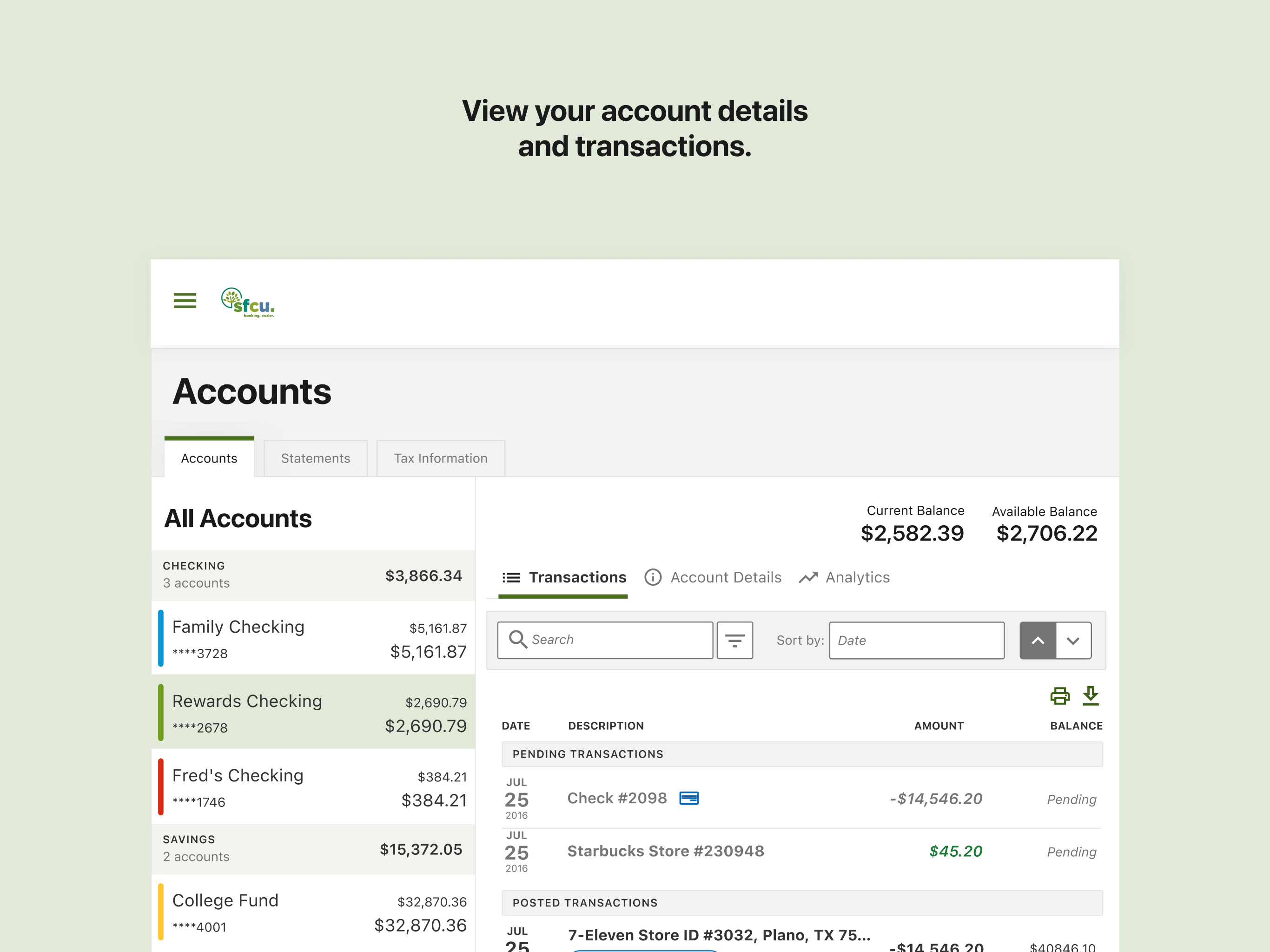 SFCU CU-Online screenshot 8