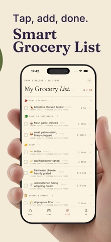 Recipe Keeper & Cookbook: olly iPhone screenshot