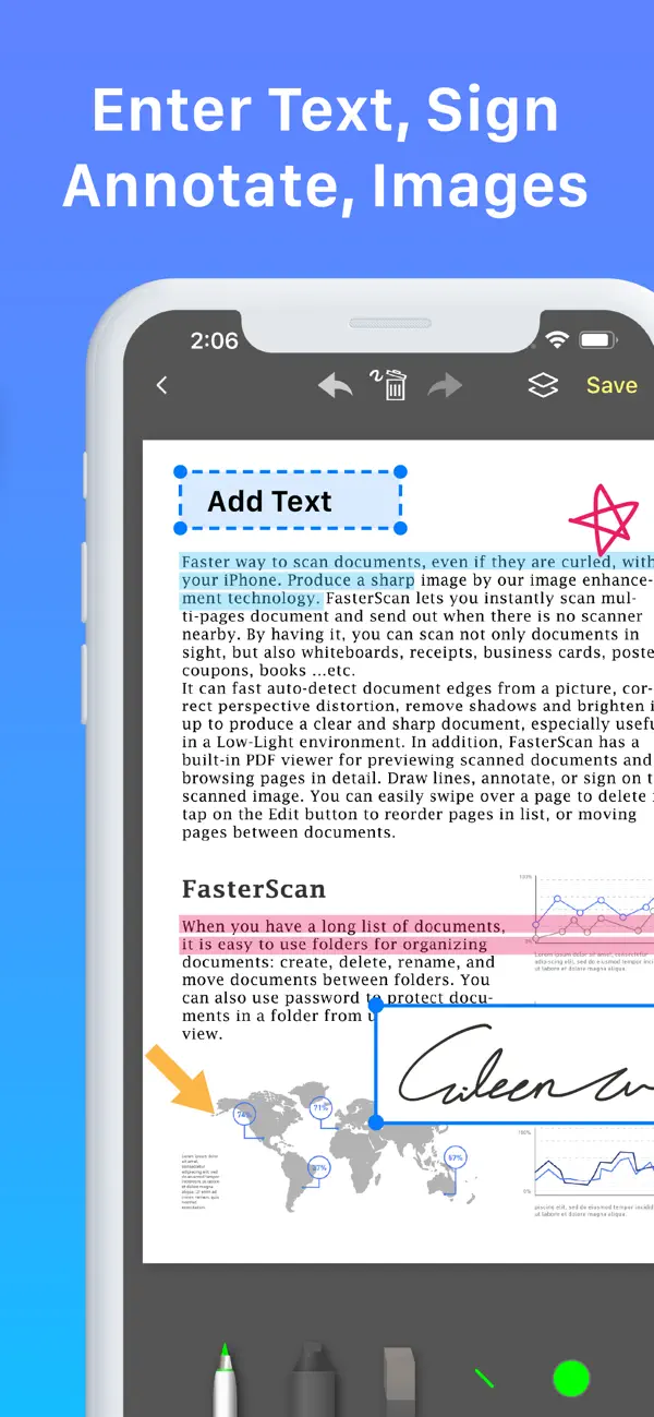 Screenshot #2 pour Faster Scan - Fast PDF Scanner