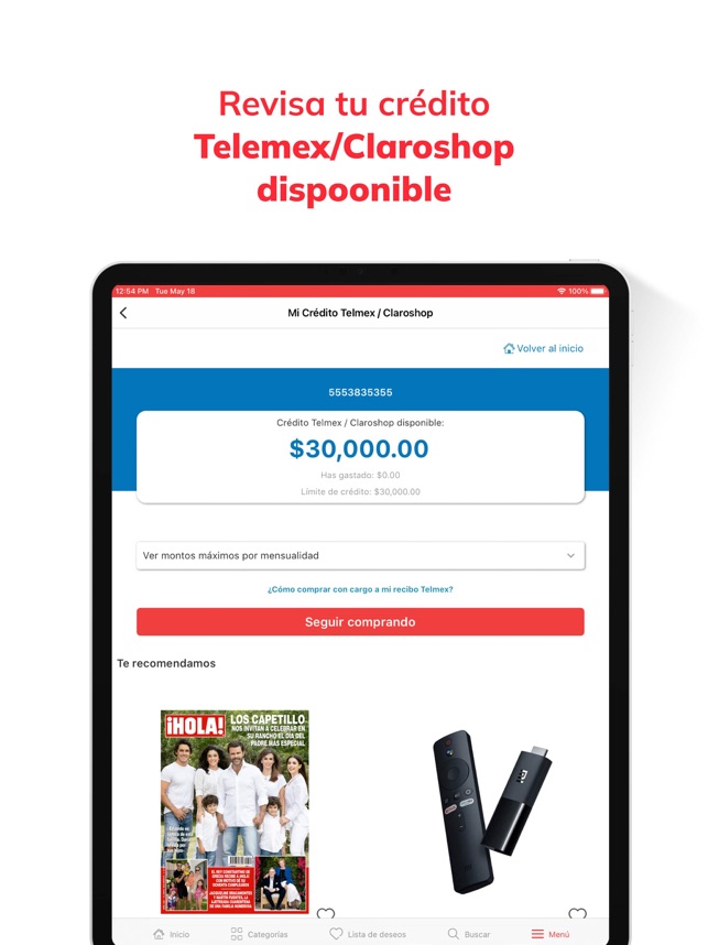 App Store Claro shop