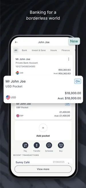Investec Private Client iPhone screenshot 3