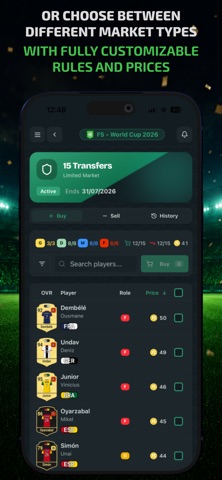 Fantasy Squad - FS iPhone screenshot