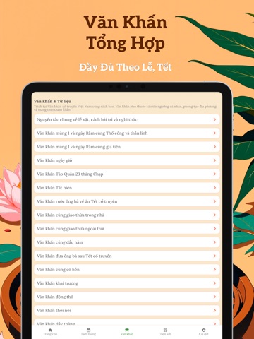 Lịch Vạn Niên 2026: Lịch Việt iPad screenshot