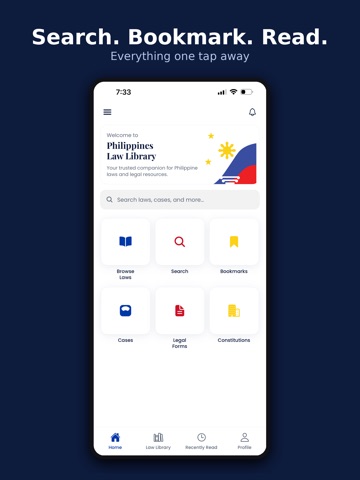 Philippines Law Library iPad screenshot 2