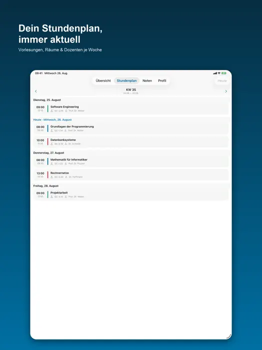 CampusDual-Pro — iPad Screenshot 2