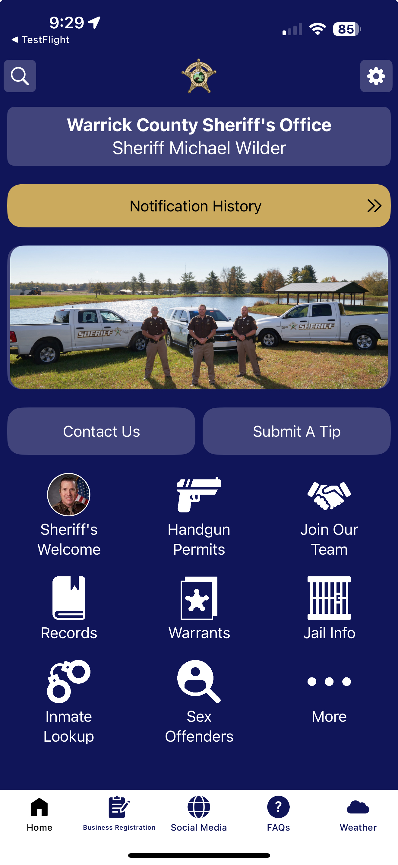 Warrick County Sheriffs Office