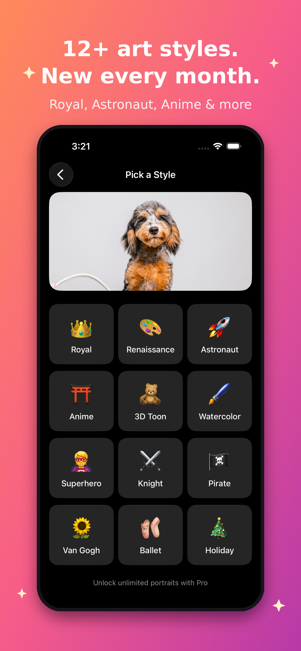 PetPortrait AI: Pet Art Maker screenshot 2